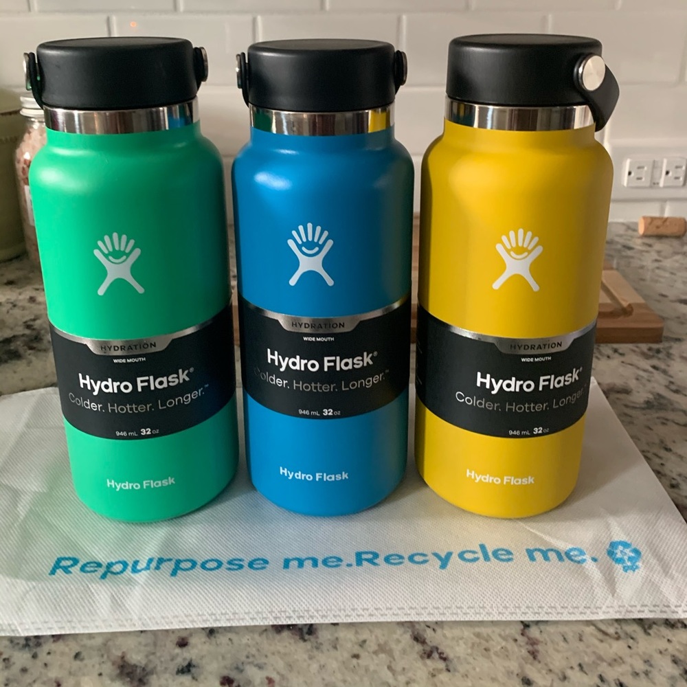 Hydroflask 32oz x3 bundle